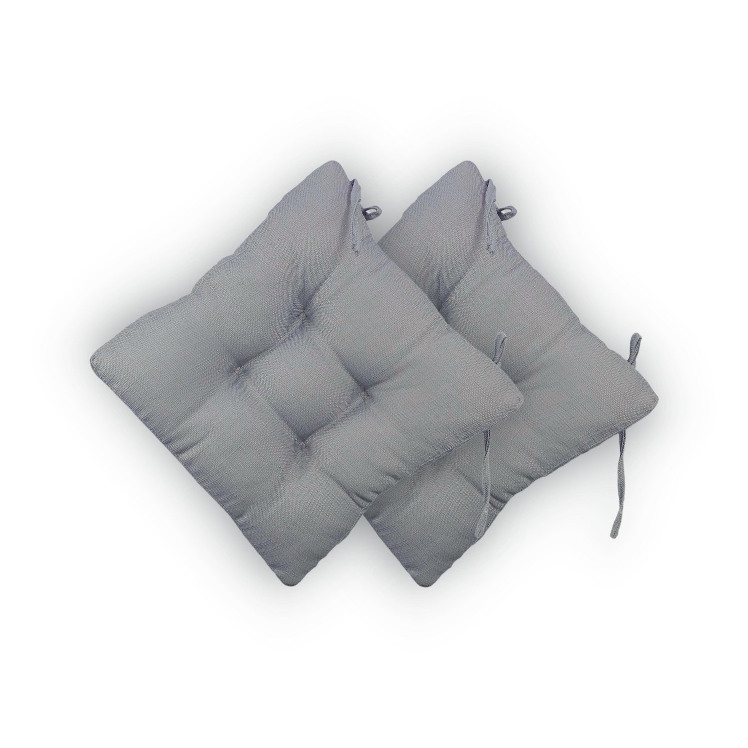 Foto 2 pulgar | Cojín Para Silla Good Night Monarca Classic Home Semi-firme 2 Gris 45x45cm