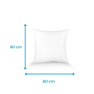Foto 2 | Cojín Good Night Monarca Classic Home Semi-firme 2 60x60cm color Blanco