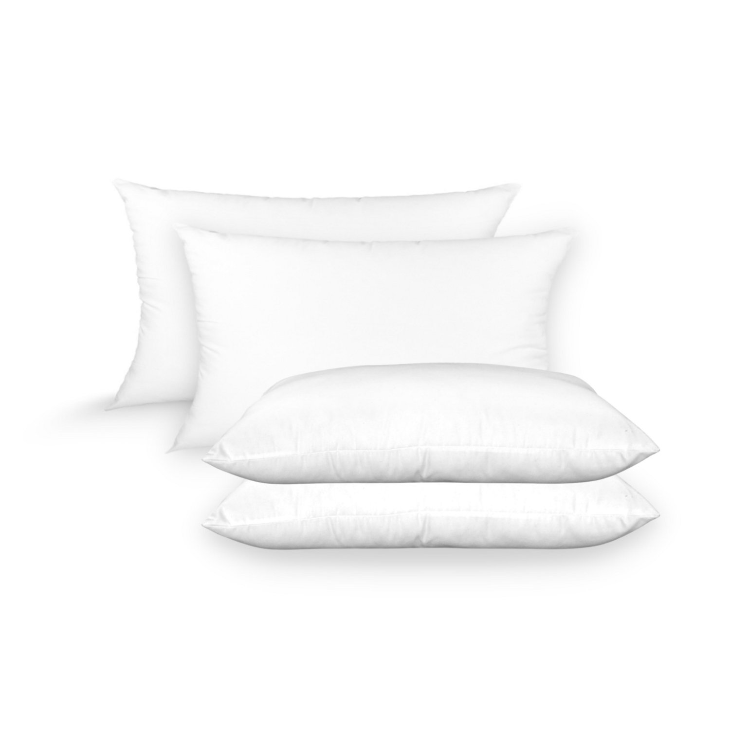 Foto 2 pulgar | Cojín Good Night Monarca Classic Home Semi-firme 4 30x50cm color Blanco