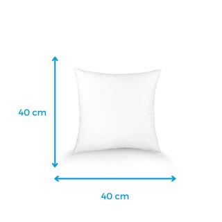 Foto 2 | Cojín Good Night Monarca Classic Home Semi-firme 2 40x40cm color Blanco