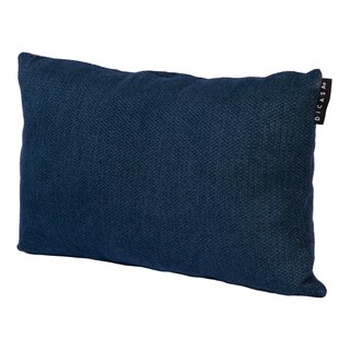 Foto 2 | Cojín Riñonera Decorativo DICASA Rivo Delta Azul Rectangular 2 Piezas