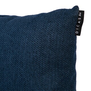 Foto 3 | Cojín Riñonera Decorativo DICASA Rivo Delta Azul Rectangular 2 Piezas