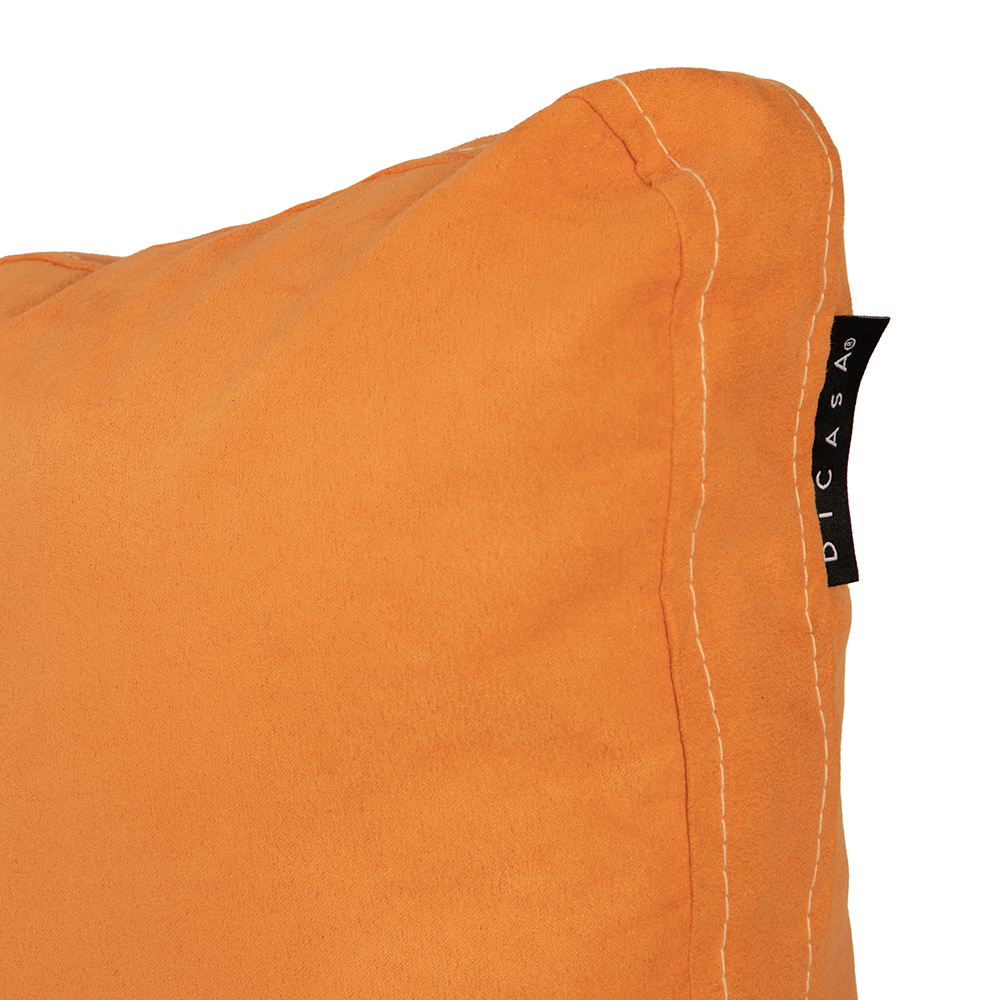 Foto 7 | Cojín Decorativo DICASA Sora Alfa & Zita Naranja 2 Chicos y 2 Grandes