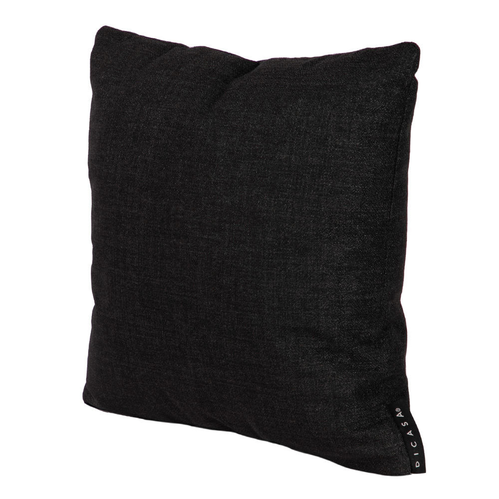 Foto 4 pulgar | Cojín Decorativo DICASA Belu Alfa + Delta + Zita Negro Chico, Grande y Rectangular 3 Piezas