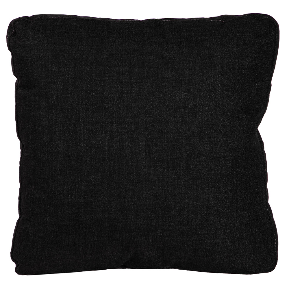 Foto 5 pulgar | Cojín Decorativo DICASA Belu Alfa + Delta + Zita Negro Chico, Grande y Rectangular 3 Piezas