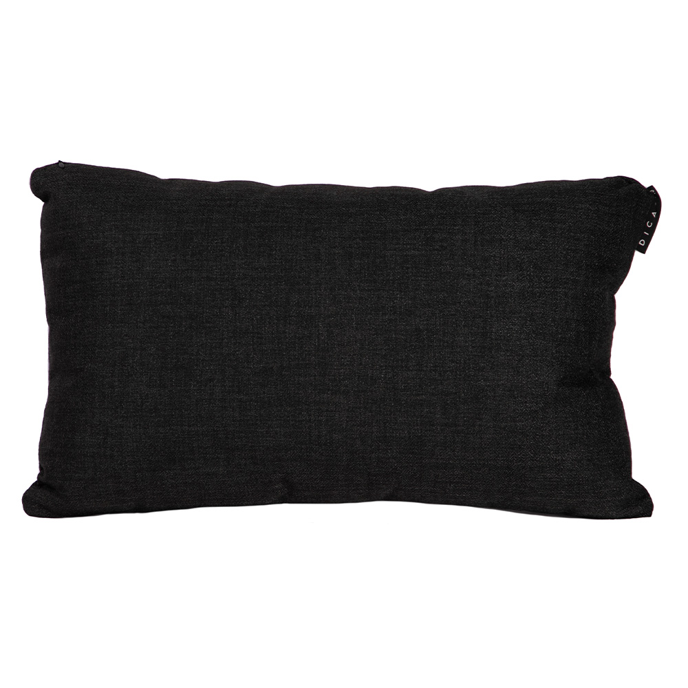 Foto 6 | Cojín Decorativo DICASA Belu Alfa + Delta + Zita Negro Chico, Grande y Rectangular 3 Piezas
