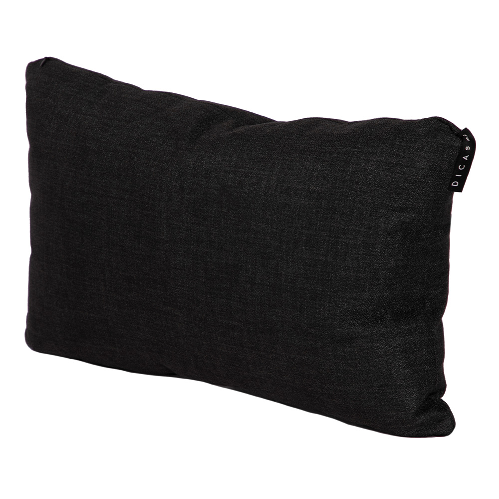 Foto 7 | Cojín Decorativo DICASA Belu Alfa + Delta + Zita Negro Chico, Grande y Rectangular 3 Piezas