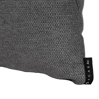 Foto 3 | Cojín Decorativo Dicasa Rivo Alfa color Gris Cuadrado Chico