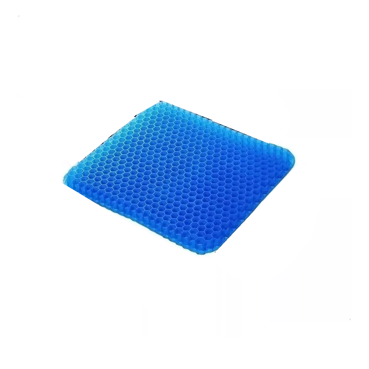 Cojín Gel Silicón Eo Safe Imports Esi-7644 Ergonómico Panal Cómodo Asiento Auto Silla Azul