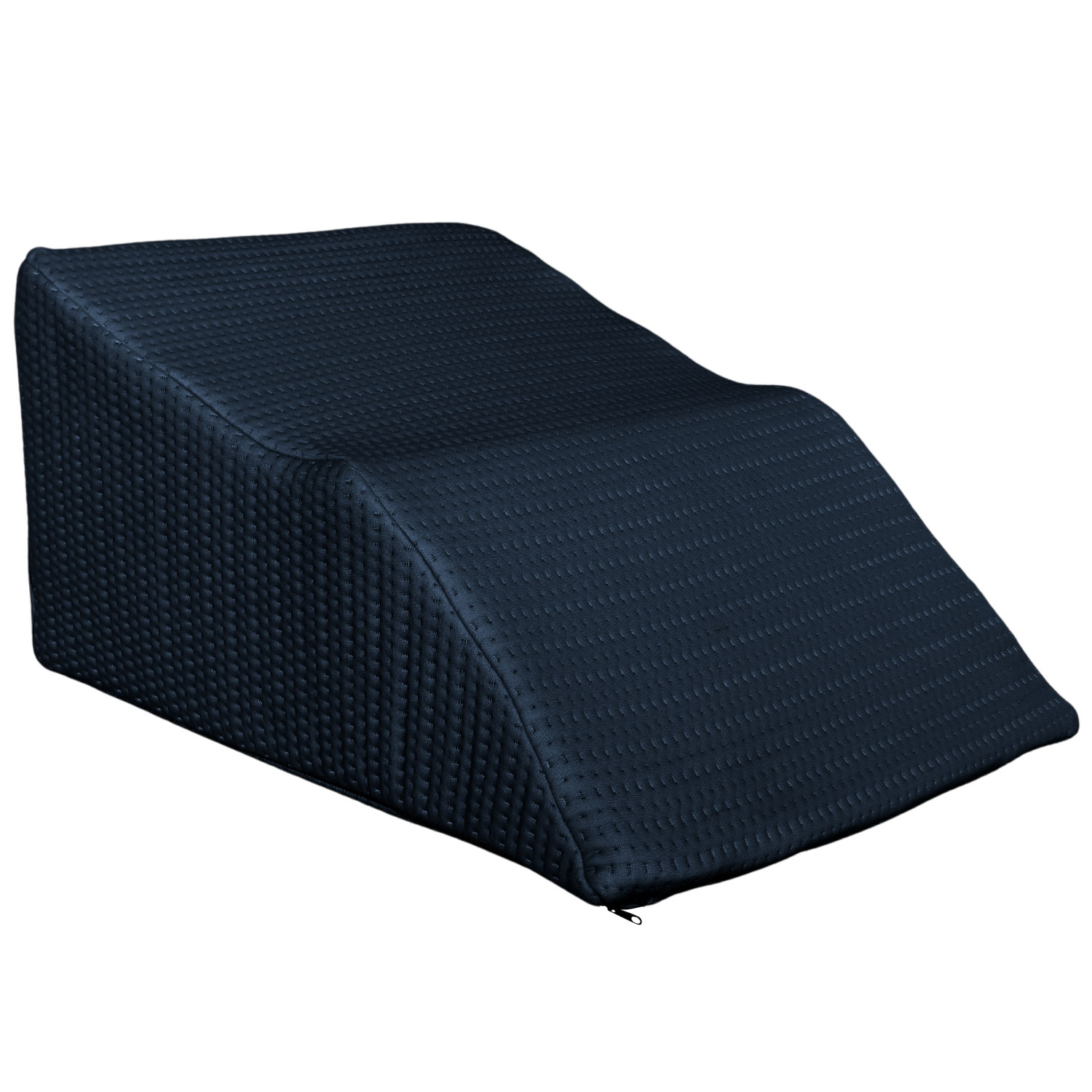 Cojín Descansa Piernas, Disminuye Varices Y Pies Hinchados Memory Foam Azul Hecha 100% De Memory Foam