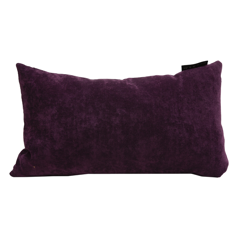 Foto 2 | Cojin Riñonera Decorativa Dicasa Velvet Delta Color Morado Rectangular Set De 2