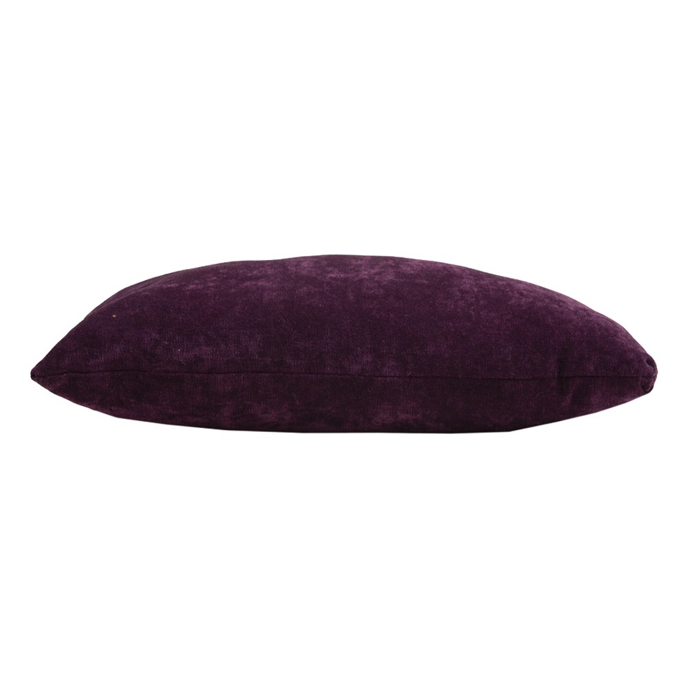 Foto 5 pulgar | Cojin Riñonera Decorativa Dicasa Velvet Delta Color Morado Rectangular Set De 2