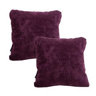 Foto 1 | Cojin Decorativo Dicasa Velvet Zita Color Morado Cuadrado Grande Set De 2