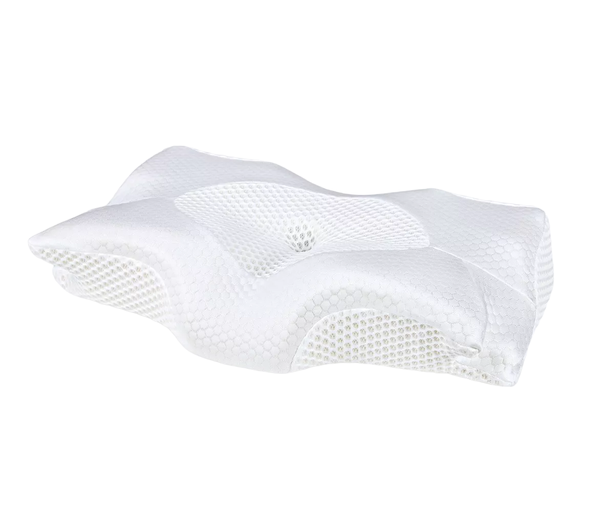 Foto 2 pulgar | Almohada Cervical Ergonómica Ajustable Cuello Color Blanco