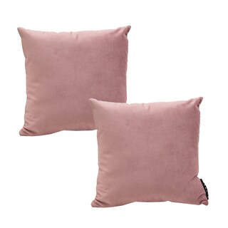 Foto 1 | Cojin Decorativo Dicasa Dante Alfa Color Rosa Cuadrado Chico Set De 2