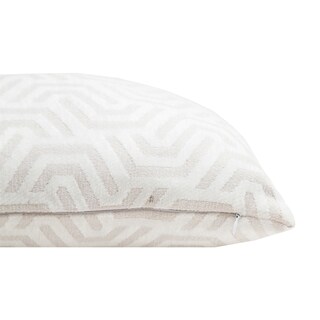 Foto 5 | Cojin Decorativo Dicasa Geo Alfa Color Blanco Cuadrado Chico Set De 2