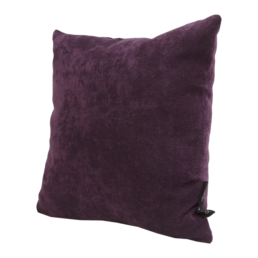 Foto 4 pulgar | Cojin Decorativo Dicasa Velvet Alfa Color Morado  Cuadrado Chico Set De 2