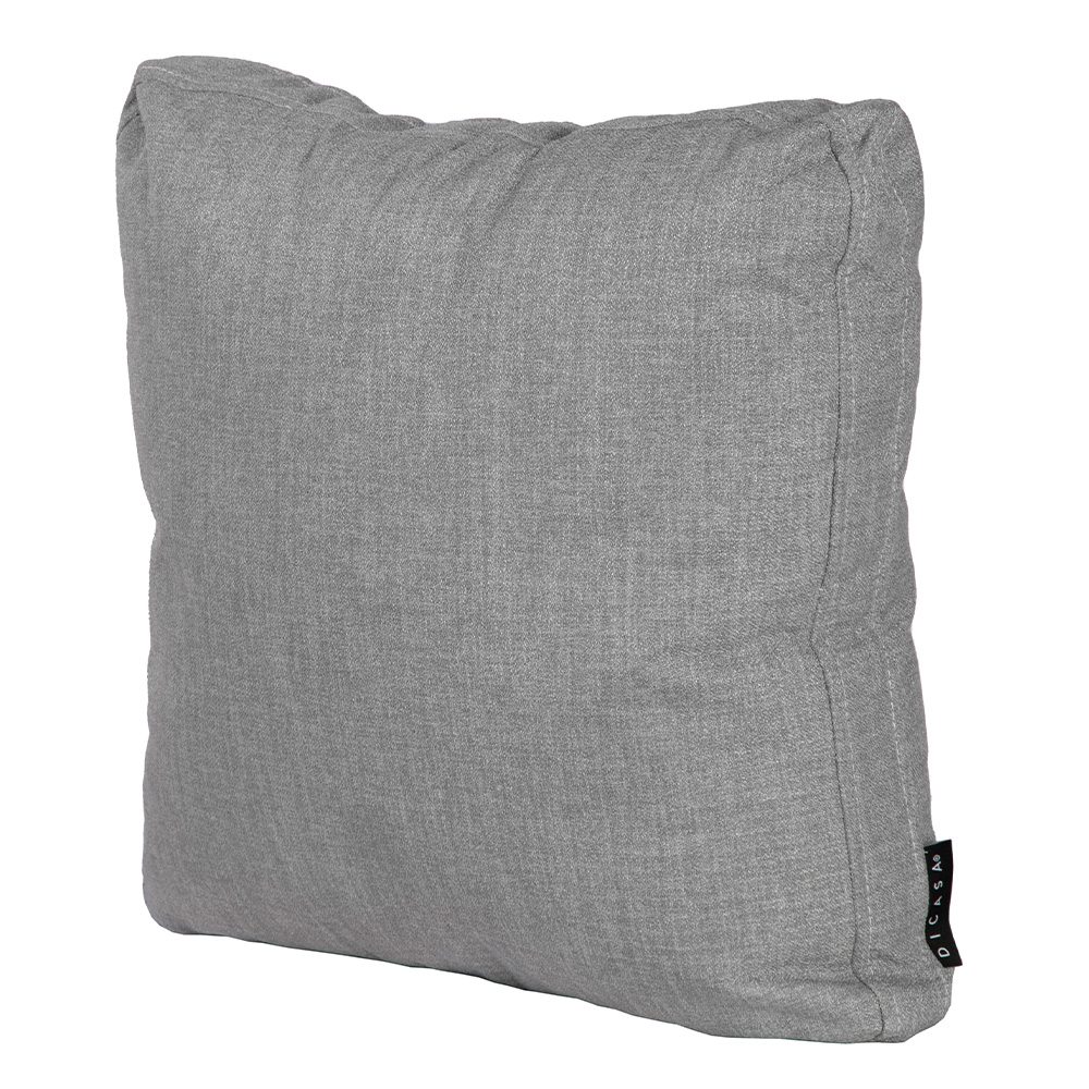 Foto 3 | Cojin Decorativo Dicasa Belu Zita Color Gris Cuadrado Grande Set De 2