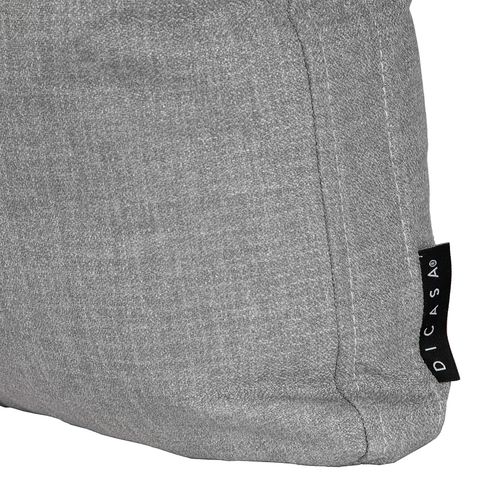 Foto 4 | Cojin Decorativo Dicasa Belu Zita Color Gris Cuadrado Grande Set De 2