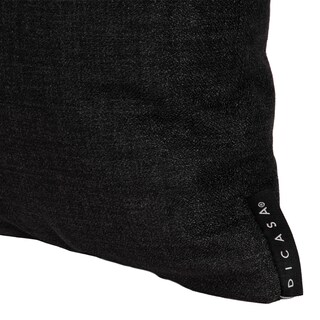 Foto 4 | Cojin Decorativo Dicasa Belu Alfa Color Negro Cuadrado Chico Set De 2