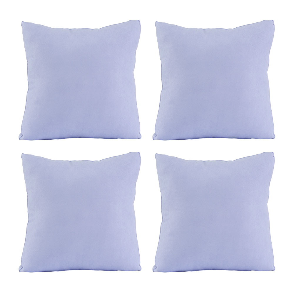 Foto 1 | Cojin Decorativo Dicasa Ela Zita Color Lila Cuadrado Grande Set De 4