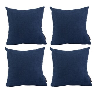Foto 1 | Set de 4 Cojines Dicasa Alfaone Azul