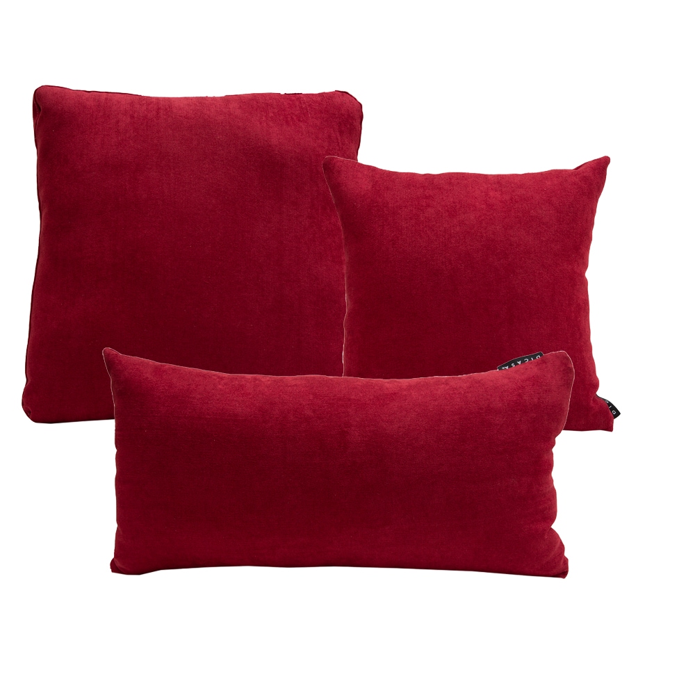 Set de 3 Cojines Dicasa Alfaone + Deltaone y Zitaone Rojo $927
