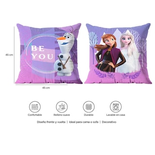 Foto 4 | Cojín Reversible Providencia Frozen Be You