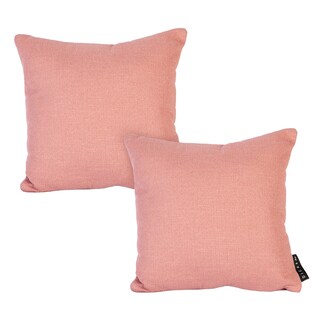 Foto 1 | Cojín Decorativo Dicasa Have Alfa color Palo de Rosa Cuadrado Chico Set de 2