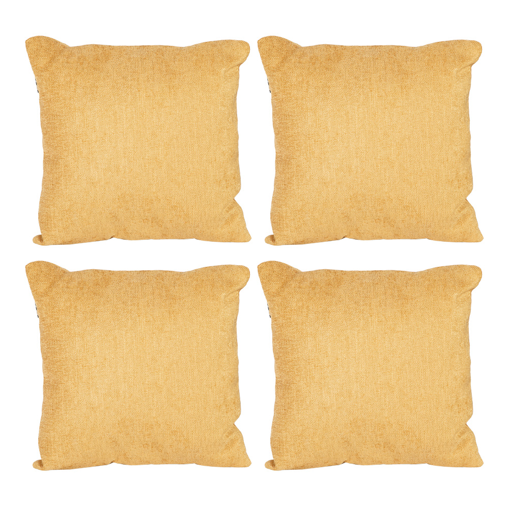 Cojines Decorativos Dicasa color Beige 4 Piezas