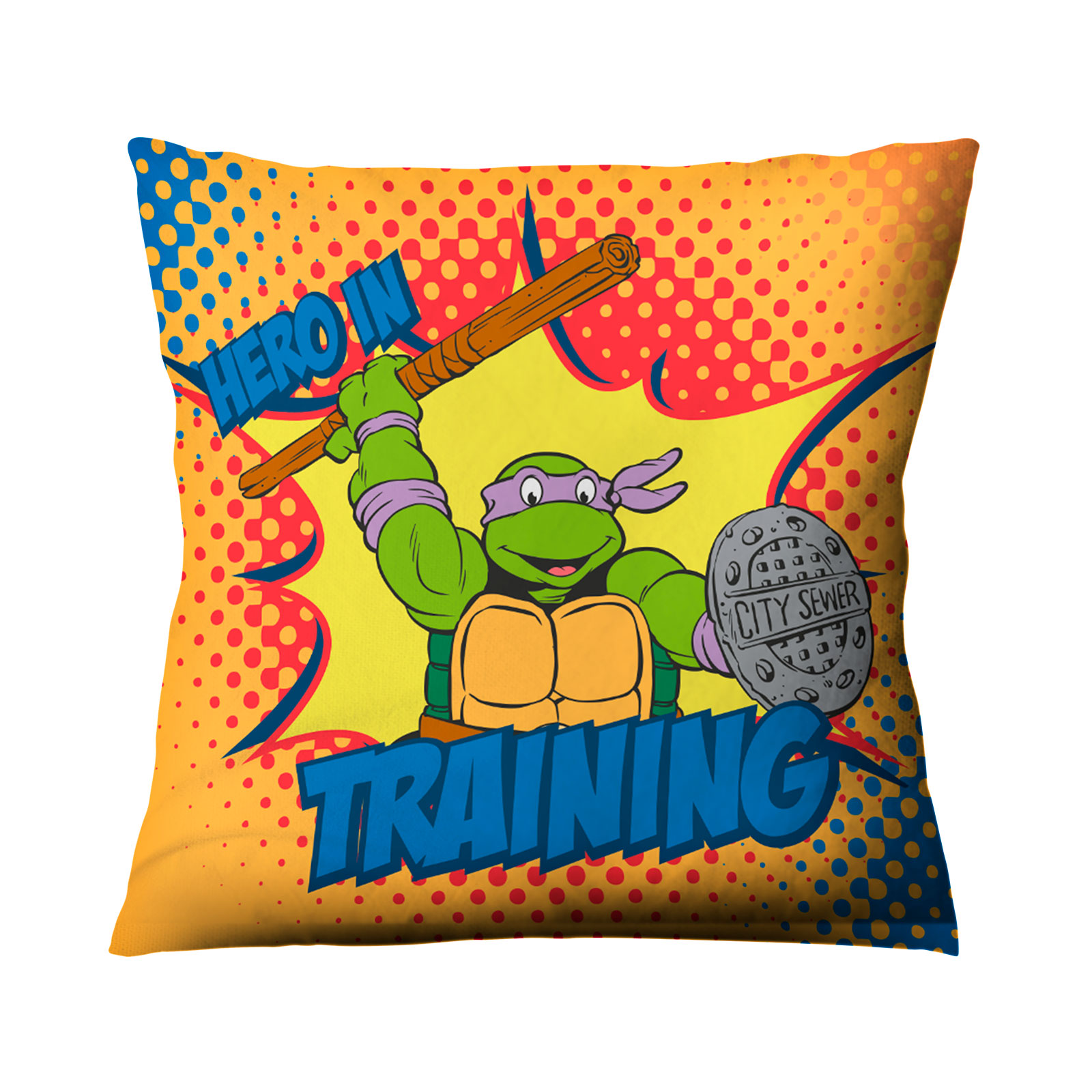 Cojín Reversible Providencia Multicolor Tortugas Ninja Trainning