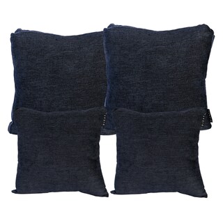 Foto 1 | Set de 4 Cojines Deltaone Zita Dicasa Azul