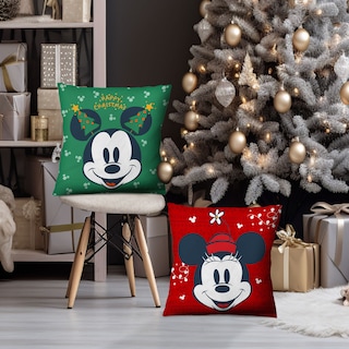 Foto 6 | Cojín Providencia Reversible Mickey & Minnie Classic
