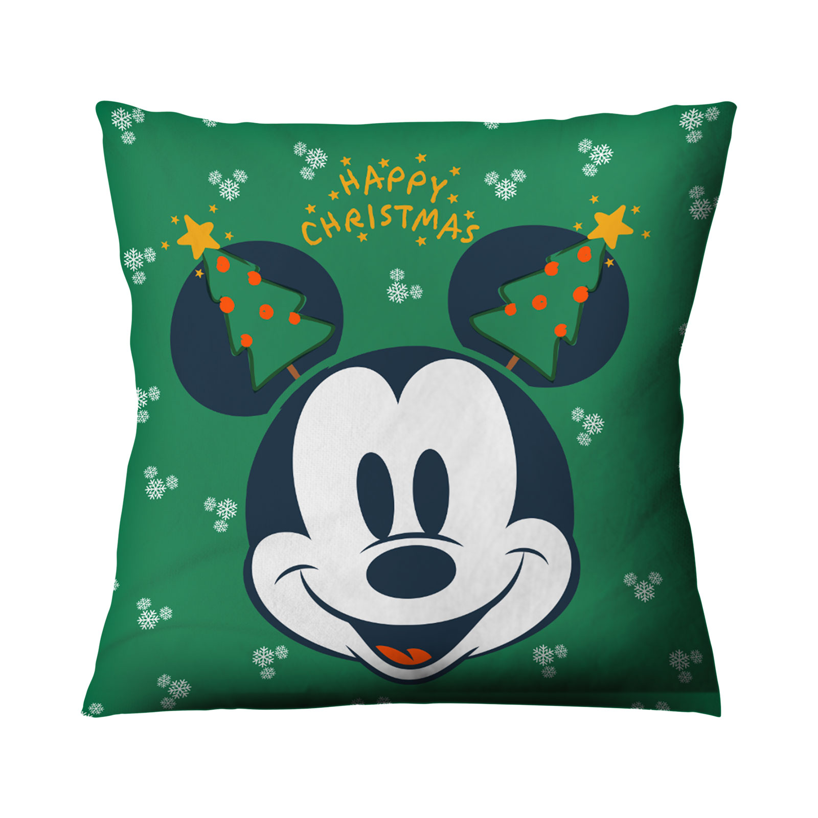 Cojín Reversible Providencia Mickey & Minnie Feliz Navidad