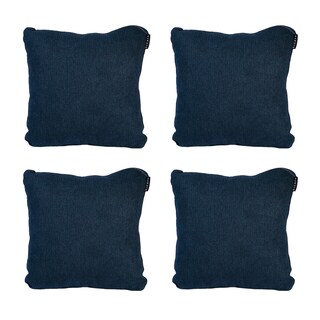 Foto 1 | Cojín Decorativo Dicasa Rivo Zita Azul 4 Piezas