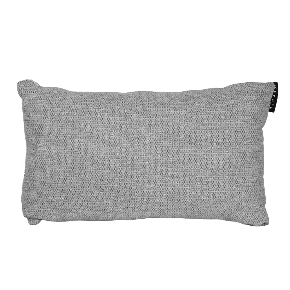 Cojín Riñonera Dicasa Plata Decorativo Rectangular $459