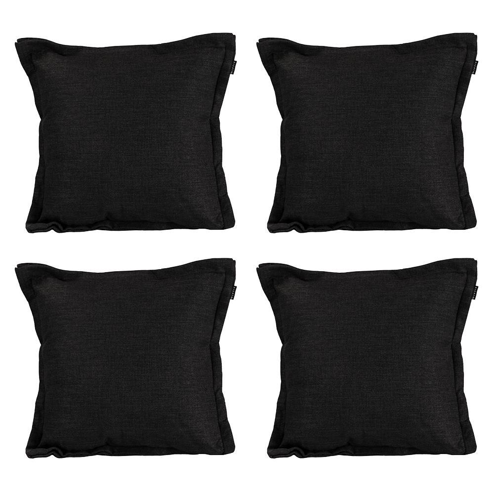 Foto 2 pulgar | Set de 4 Cojines Dicasa Kappa Negro