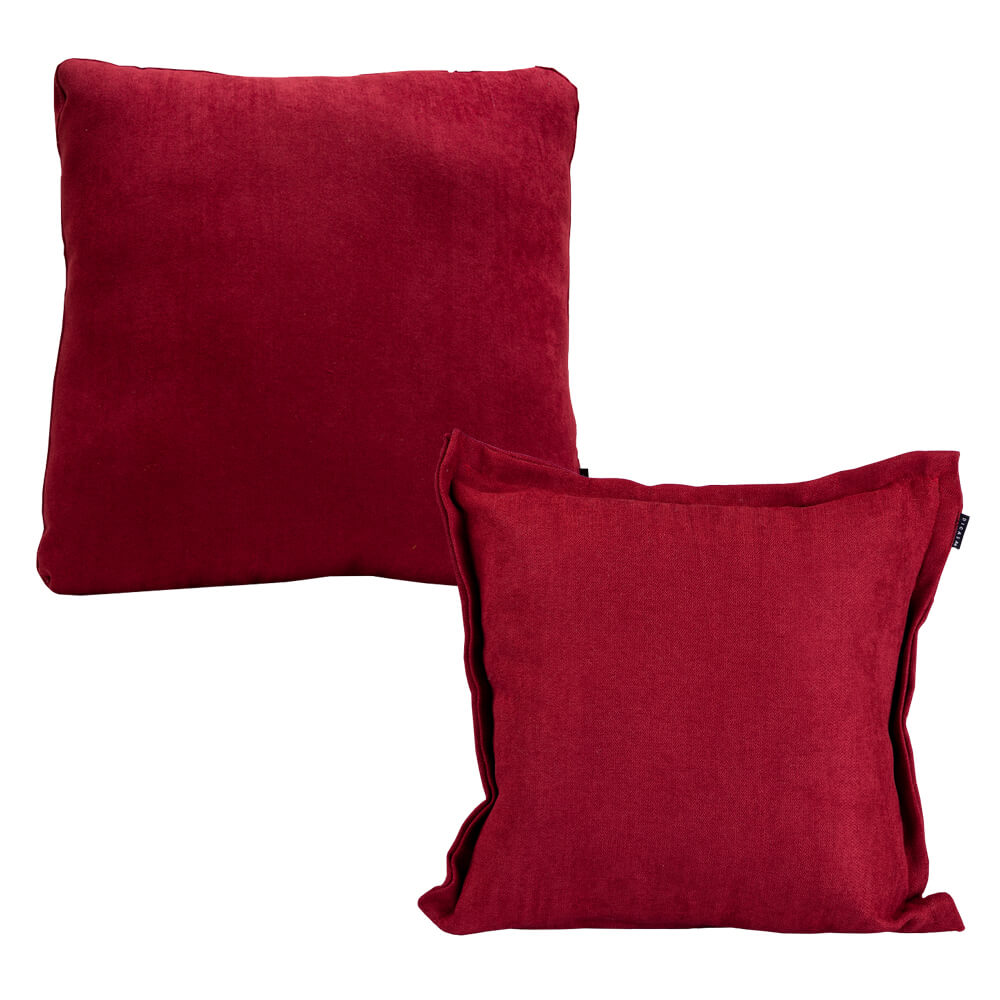Foto 2 pulgar | Set de 2 Cojines Dicasa Kappa Grande Zita Mediano Rojos