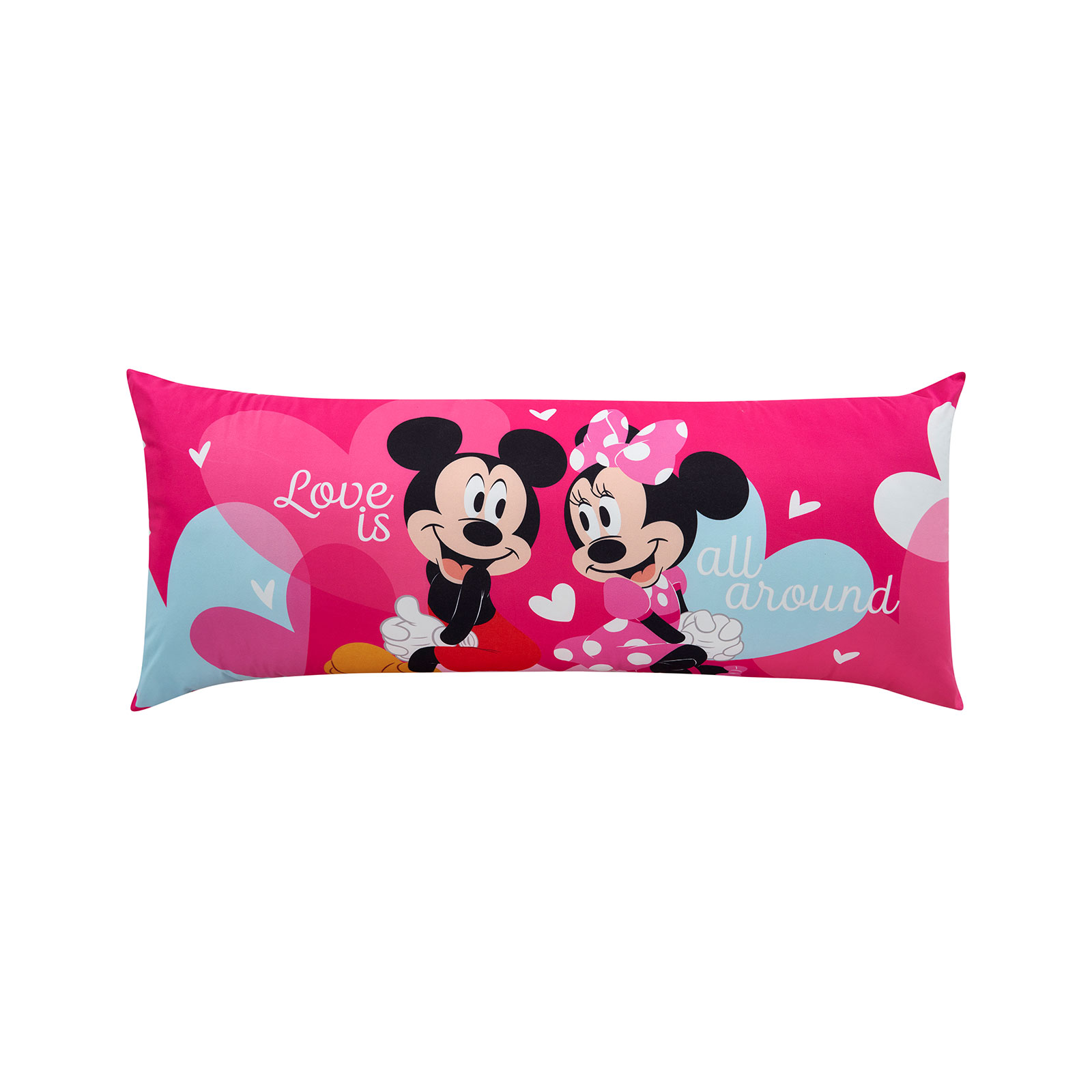 Almohada Súper Jumbo Providencia Mickey y Minnie Amor