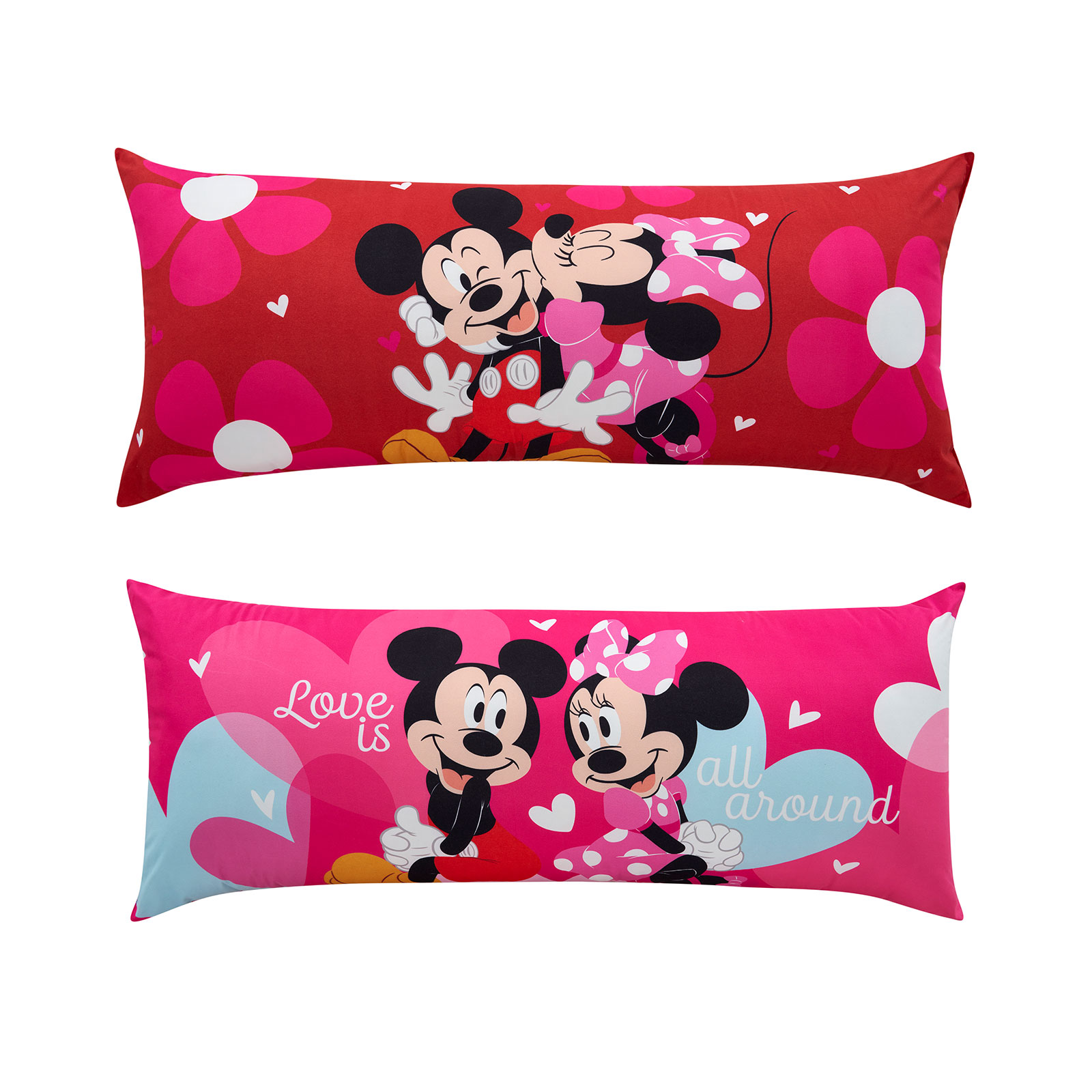 Foto 3 pulgar | Almohada Súper Jumbo Providencia Mickey y Minnie Amor