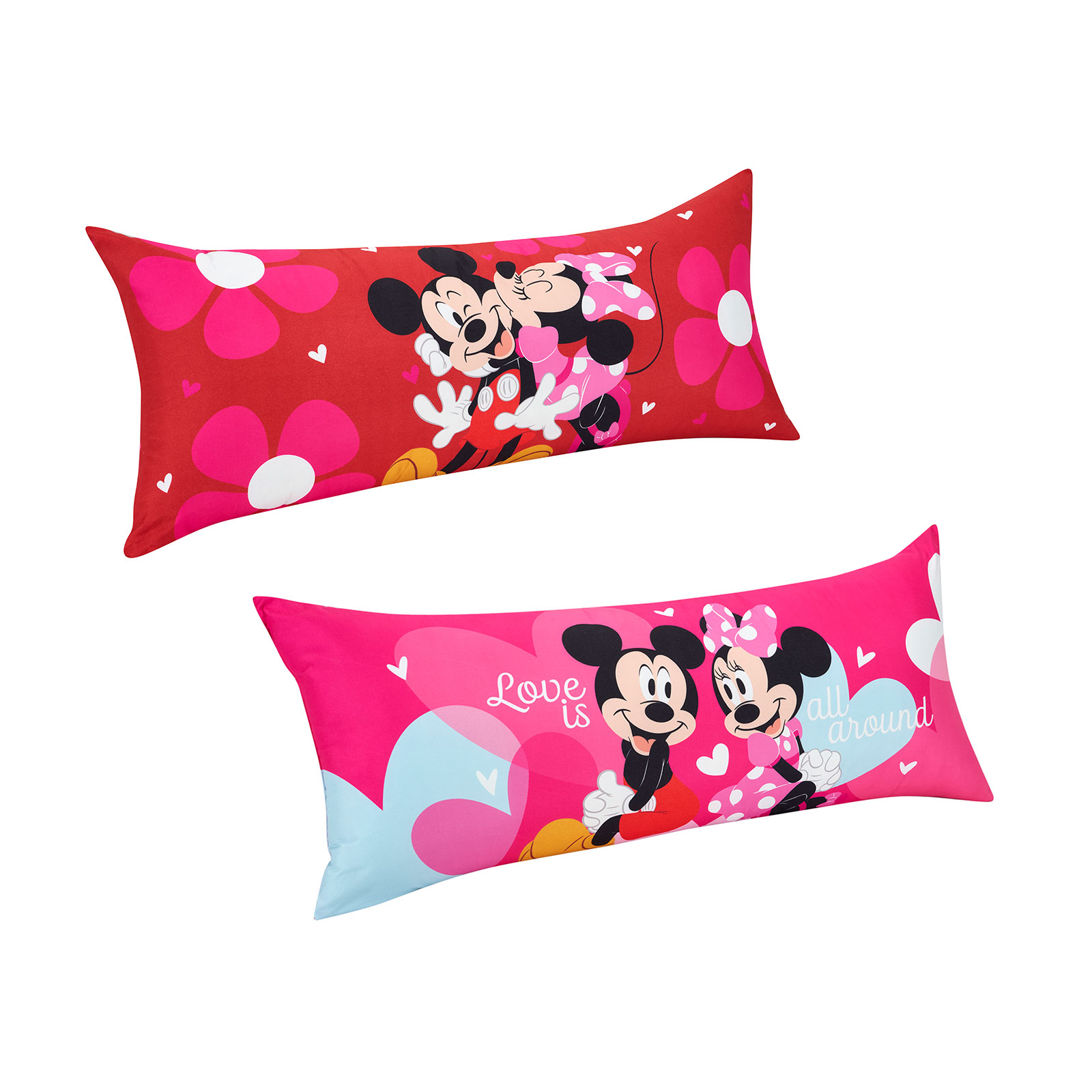 Foto 5 pulgar | Almohada Súper Jumbo Providencia Mickey y Minnie Amor