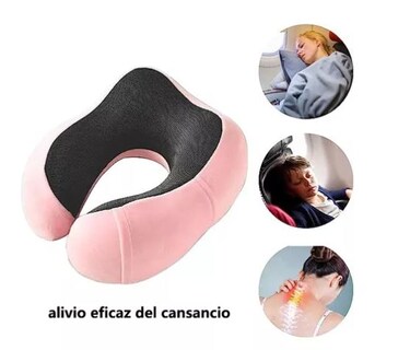 Foto 2 | Almohada de Cuello para Viaje Wünd Rosa