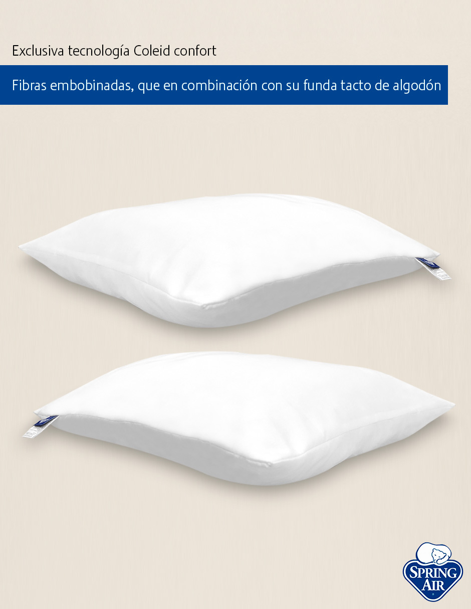 Foto 7 | Almohadas Spring Air Vital 2 Piezas