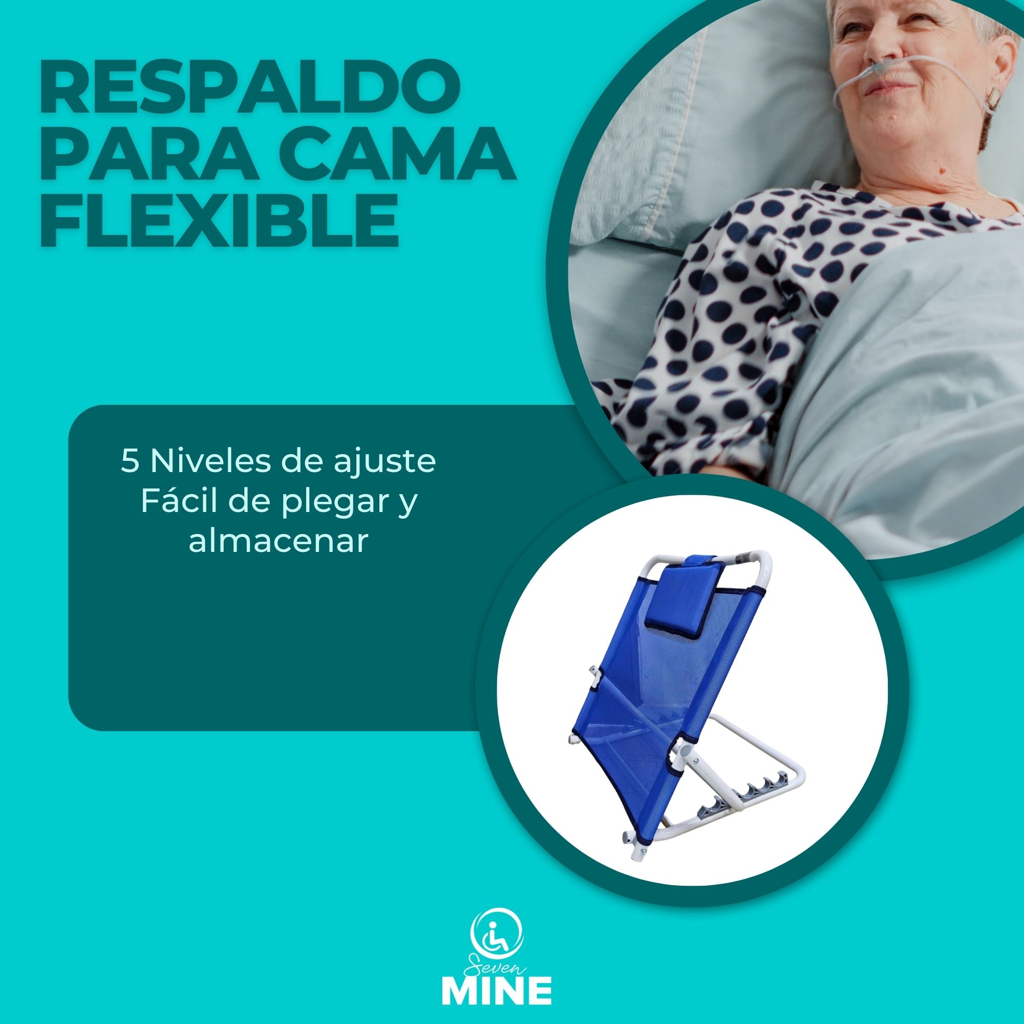 Foto 3 pulgar | Respaldo para Cama de 5 Posiciones SC Super Confort