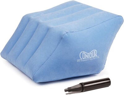 Foto 1 | Cojín Inflable Contour para Piernas y Espalda color Azul