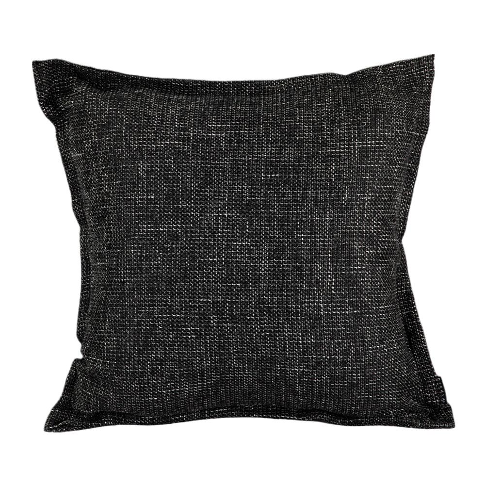 Cojin Decorativo Dicasa Fash Kappa Color Negro Cuadrado
