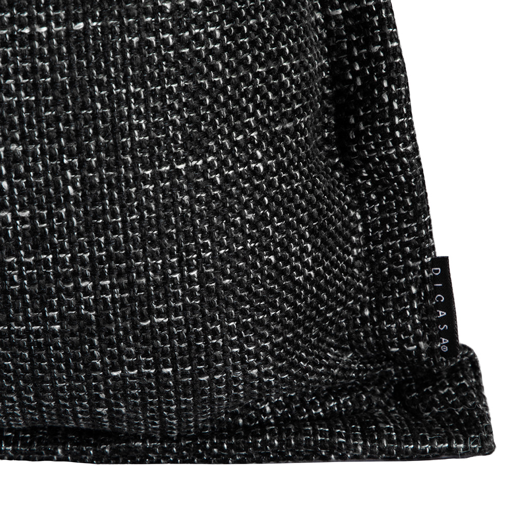 Foto 3 | Cojin Decorativo Dicasa Fash Kappa Color Negro Cuadrado