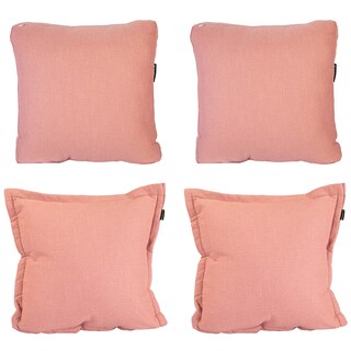 Foto 1 | Set De 4 Cojines Decorativos Dicasa Have Kappa Zita Color Gris (2 Cuadrados + 2 Cuadrados Grandes)