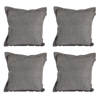 Foto 1 | Cojin Decorativo Dicasa Rivo Kappa Color Plata Cuadrado Set De 4