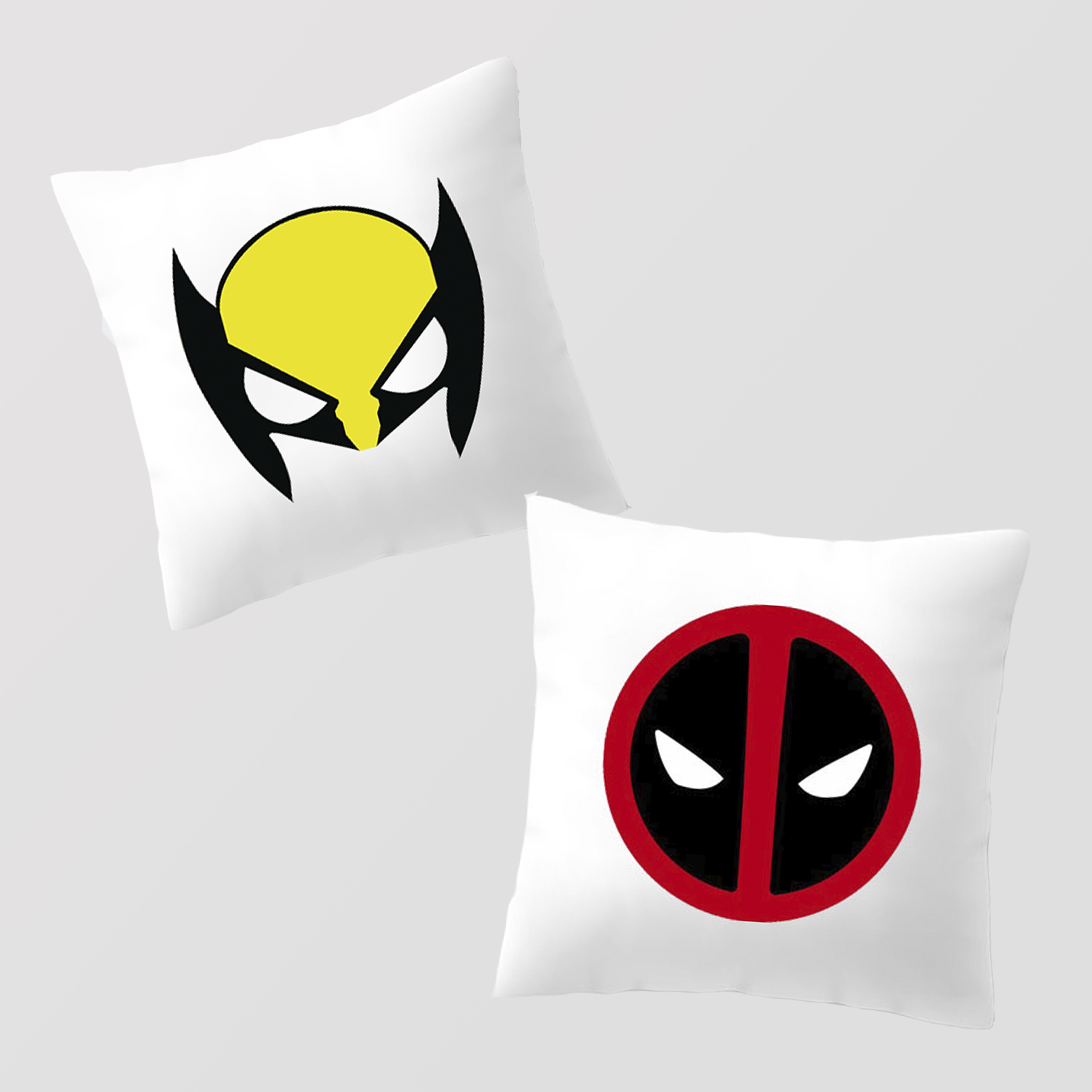 Foto 2 pulgar | Cojines Marvel Deadpool y Wolverine